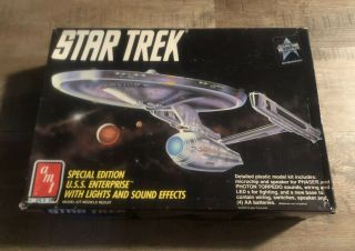 Star Trek Amt Ertl Uss Enterprise A Model Kit -