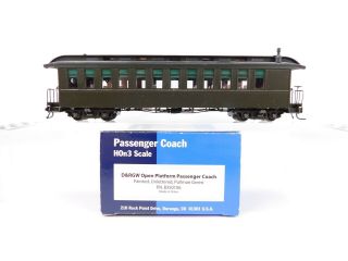 Hon3 Scale Blackstone Models B350106 Unlettered Passenger Coach Rtr Custom