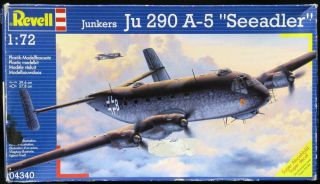 1/72 Revell Models Junkers Ju - 290 Seeadler Bomber