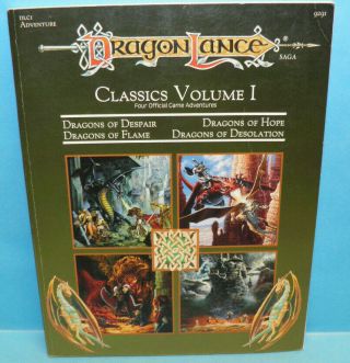 Advanced D&d Dungeons And Dragons Dragon Lance Classics Volume 1 Module 9291