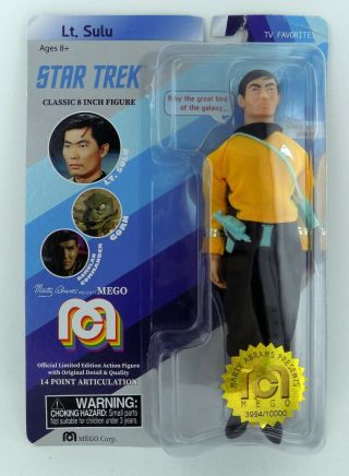 2018 Mego Star Trek Lt.  Sulu 8 " Action Figure
