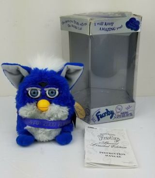 Furby Year Milllenium Special Limited Edition Y2k Tiger Electronic W/ Box