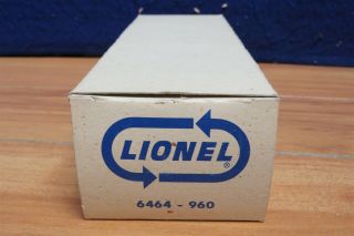 Lionel Trains Tca Convention Box Car 6464 - 1965 Box 960 582150