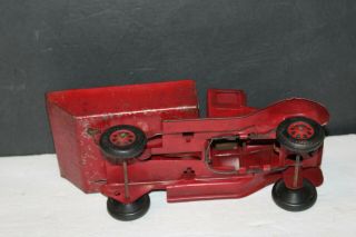 VINTAGE 1930 ' S GIRARD DUMP TRUCK with HEADLIGHTS in PAINT 8