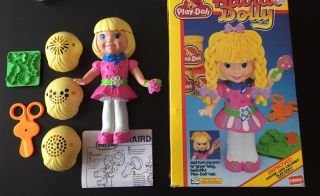 Kenner Hairdo Dolly Play - Doh Complete Cib Accessories,  Instructions