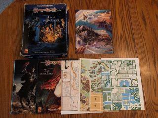 Tales Of The Lance Boxed Set: Dragonlance Advanced Dungeons & Dragons 1074 Uncut