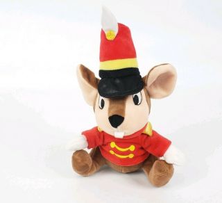 Disney Parks Dumbo Timothy Q Mouse Plush Stuffed Toy Doll Mouse 5 "