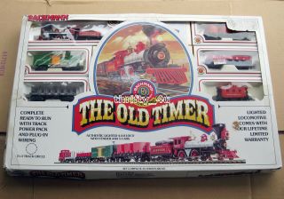 Bachmann 00275 The Old Timer Ho Scale Train Set Complete C8 Open Box