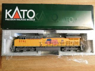 Kato Ho Up Building America 5791 Ge Ac4400cw 37 - 6438 Dcc And Sound