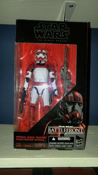 Hasbro Star Wars Black Series Battlefront Imperial Shock Trooper 6 Inch Figure