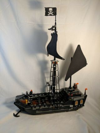 Lego Pirates Of The Caribbean Black Pearl Incomplete