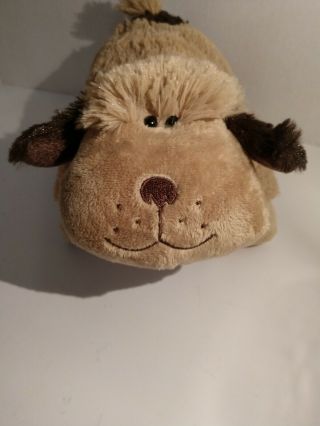 Authentic Pillow Pet Pee - Wees Dog Puppy Pillow Pets Brown Cute Soft Baby