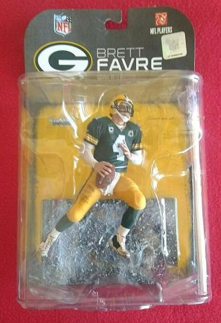 Brett Favre Green Bay Packers Hof Qb - Mcfarlane 