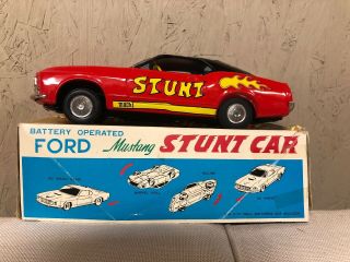 Ford Mustang Mach 1 Battery - Operated Stunt Car Japan