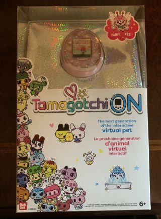 Tamagotchi On Fairy Pink Bandai Magical Virtual Pets Limited Edition Ready To Sh