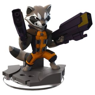 Rocket Raccoon Disney Infinity 2.  0 Guardians Of The Galaxy Character Figure