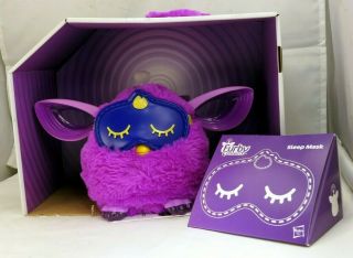 Furby Connect Hasbro Pink Bluetooth With Sleep Mask