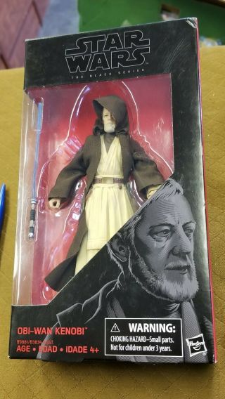 Star Wars Black Series Obi - Wan Kenobi A Hope (old Ben) 6 " Figure 32 Nib