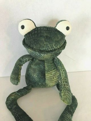 Jellycat Frank The Frog A Textured Plush 12 "