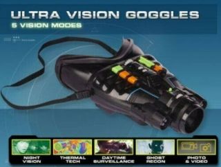 Spynet Jakks Pacific Ultra Night Vision Infrared Recording Goggles,  Infared Light