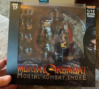 Storm Collectibles Mortal Kombat Smoke Figure Nycc 2018 Exclusive Usa