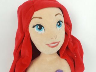 Disney Little Mermaid Ariel Plush Stuffed Toy Doll Ragdoll Princess 10 