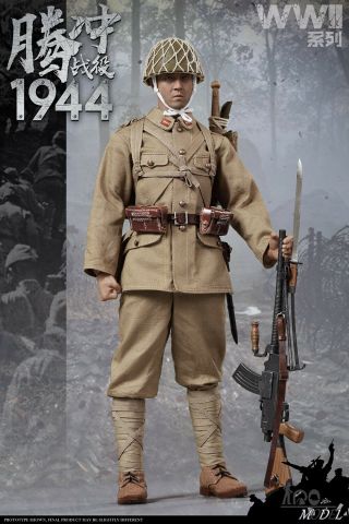 Iqo Model 91001 1/6 Wwii 1944 Battle Of Tengchong Soldier Figure Set 12  Model