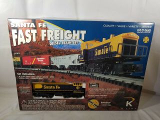 Kline Santa Fe Fast Freight Diesel Train Set K1017 Missing Parts