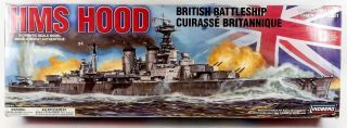 Lindberg 70895 British Battlecruiser Hood 1/400 Scale Plastic Model Kit