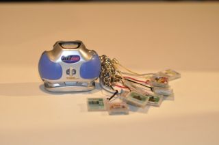 2001 Tiger Hit Clips Boombox Player With 9 Clips