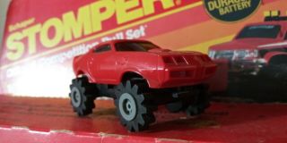 1 Schaper Stomper Sideclip 4x4 Red Pontiac Firebird Car Monster Truck