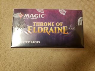 MTG THRONE of ELDRAINE Booster Box 36 Packs In Hand ships 9/26 3