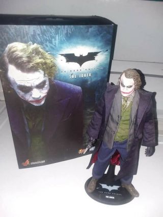 Hot Toys Batman The Dark Knight The Joker Bonus Extra Variant Head Sculpt
