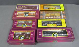 Mth O Scale Assorted Freight Cars; 30 - 7461,  33 - 7803,  20 - 7402,  30 - 7505,  20 - 96008,