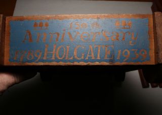 Holgate 1939,  150th Year Anniversary Wagon And Block Set All Parts Lead