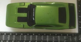 Collectible Toy State Road Rippers Green Hemi Chrysler Charger Daytona Battery 3