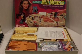 1989 Milton Bradley Electronic Mall Madness Game