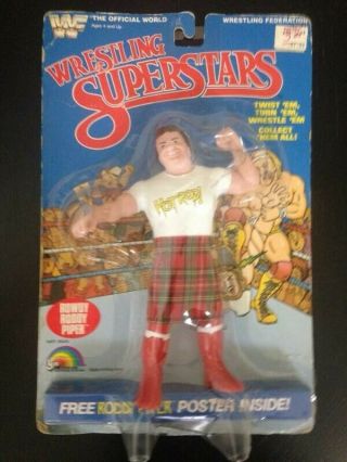Vintage Ljn 1985 Titan Sports Wwf Wrestling Superstars Rowdy Roddy Piper