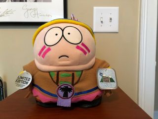 Limited Edition - South Park Indian Cartman 11 " Plush W/ Tags - 1998 - Rare