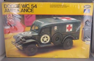 Vintage Italeri Testors 1/35 Wwii Us Army Dodge Ambulance Kit