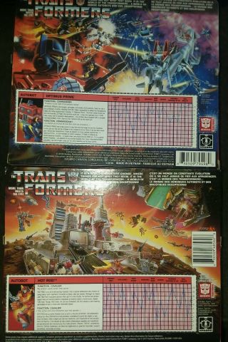 Transformers Optimus Prime & Hot Rod G1 Walmart Exclusive Autobots Reissue 2