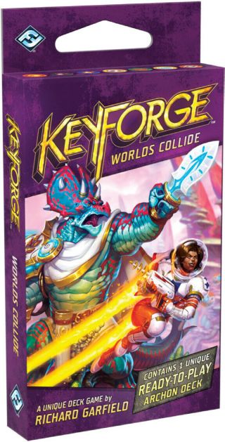 Keyforge: Worlds Collide Deck Display (12 Ct. )