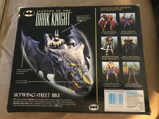Batman Legends of the Dark Knight Skywing Street Bike with Exclusive Figure 1996 2