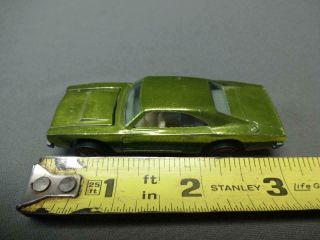 Hot Wheels Redline Custom Dodge Charger Lime 1968 - (B15) 2