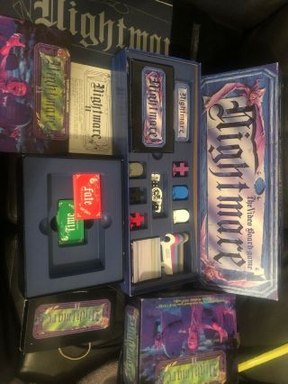 Nightmare Video Board Game Chieftain Board Game 100 Complete With Expansion 2
