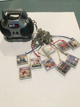 2001 Tiger Hit Clips Boombox Player With 9 Clips 2Nsync,  Madonna,  BaHa 2
