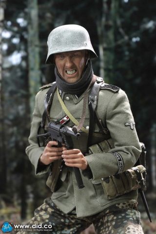 Did 1/6 Scale 12 " Wwii German Panzer - Division Mg42 Gunner B Egon D80131