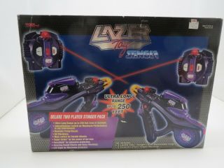 Lazer Tag Stinger Complete Boxed Set 1998 Tiger Electronics