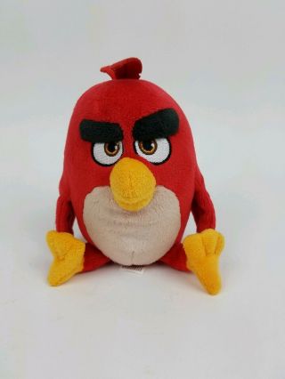 Red Angry Birds Plush 2015 Toy Factory Stuffed Animal