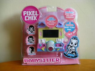 Pixel Chix Babysitter Interactive Electronic Game